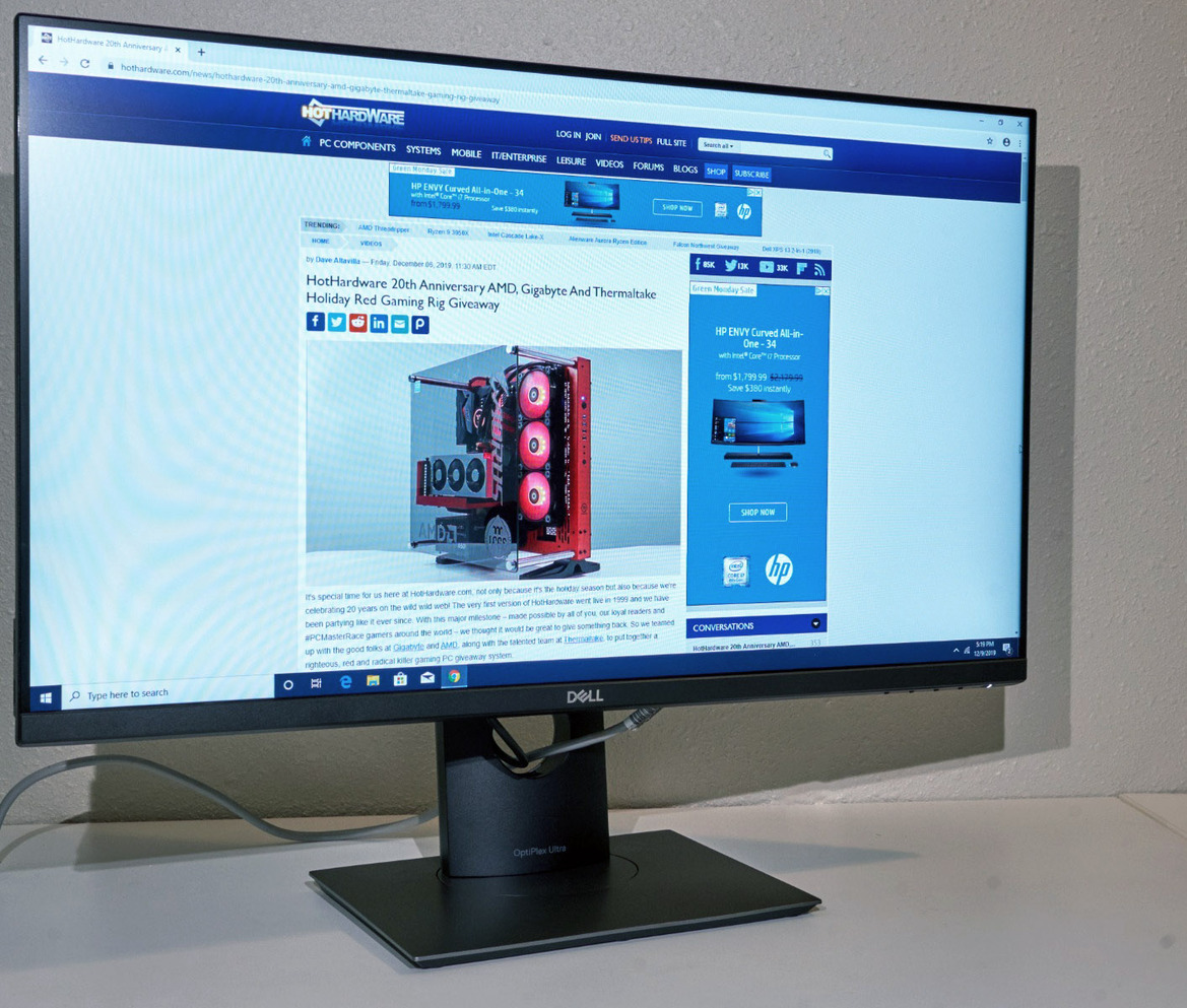 Dell OptiPlex 7070 Ultra Review: The New Disappearing Desktop PC