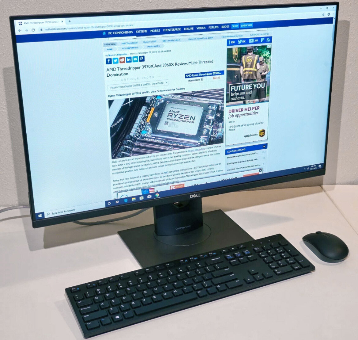 Dell OptiPlex 7070 Ultra Review: The New Disappearing Desktop PC