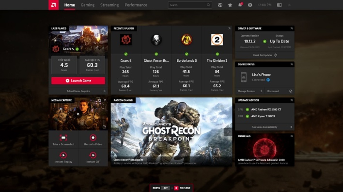 AMD Unveils Radeon Software Adrenalin 2020 Edition With Radeon Boost, Streamlined Interface, New Features Galore