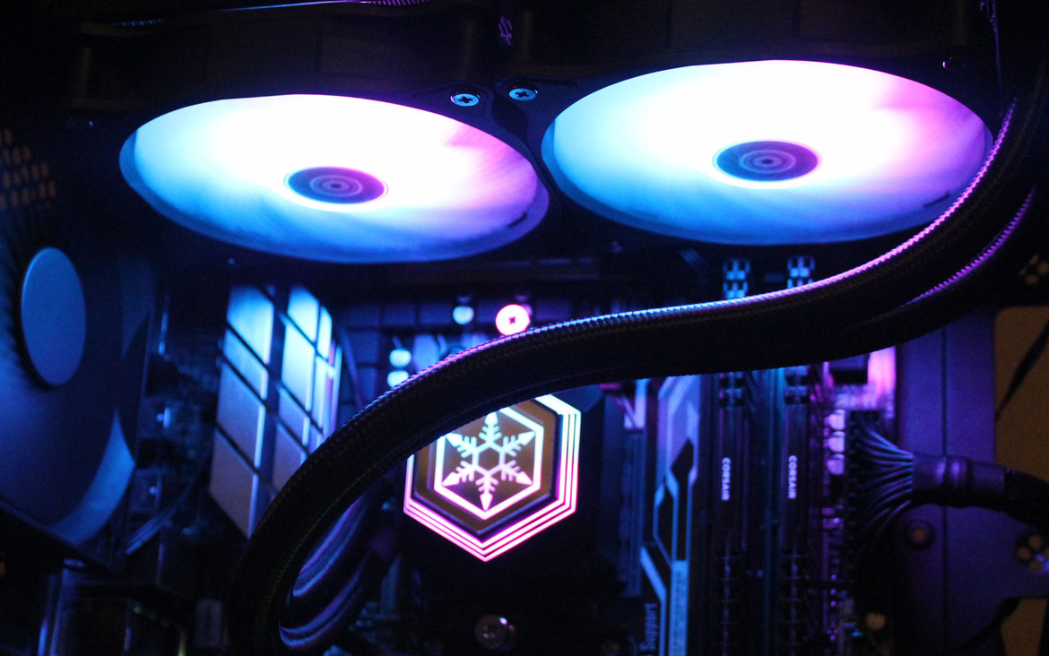 SilverStone PF240-ARGB Liquid Cooler Review: Value And Style