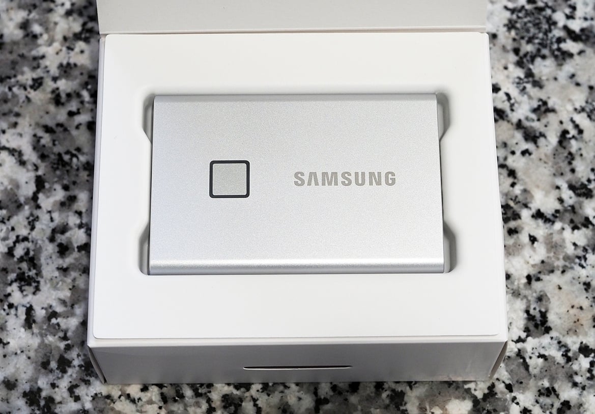 Samsung T7 Touch SSD Review: Fast, Secure Portable Storage