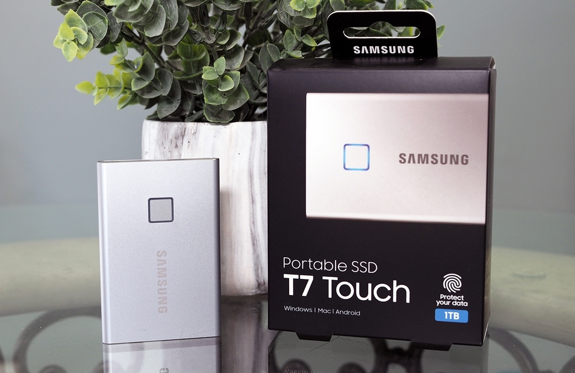 Samsung T7 Touch SSD Review: Fast, Secure Portable Storage