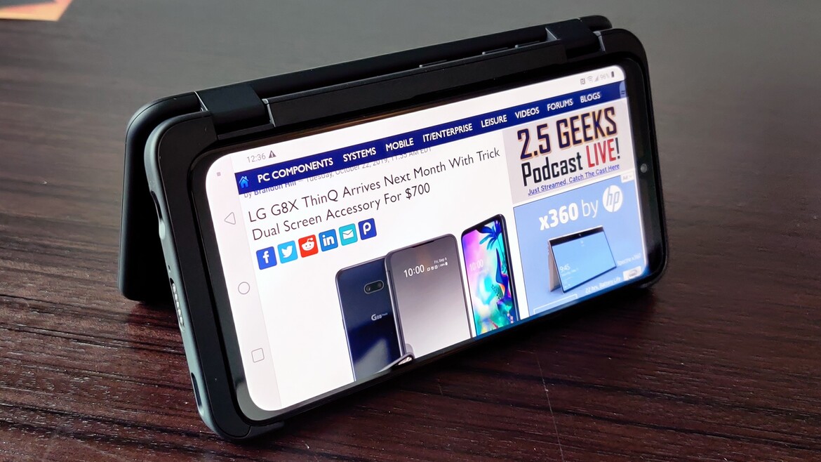 LG G8X ThinQ Review: Dual OLED Screens, Affordable Android
