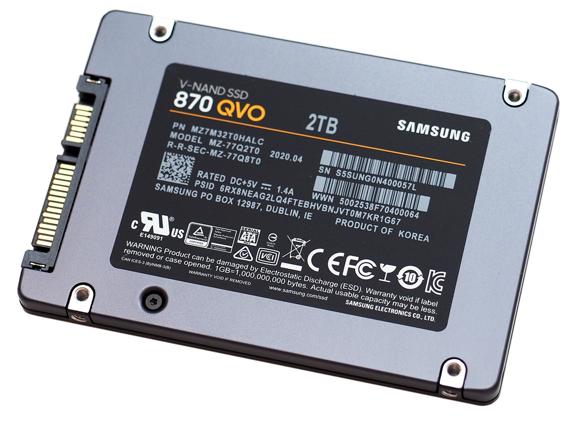 Samsung SSD 870 QVO Review: Terabytes Of Solid State Storage