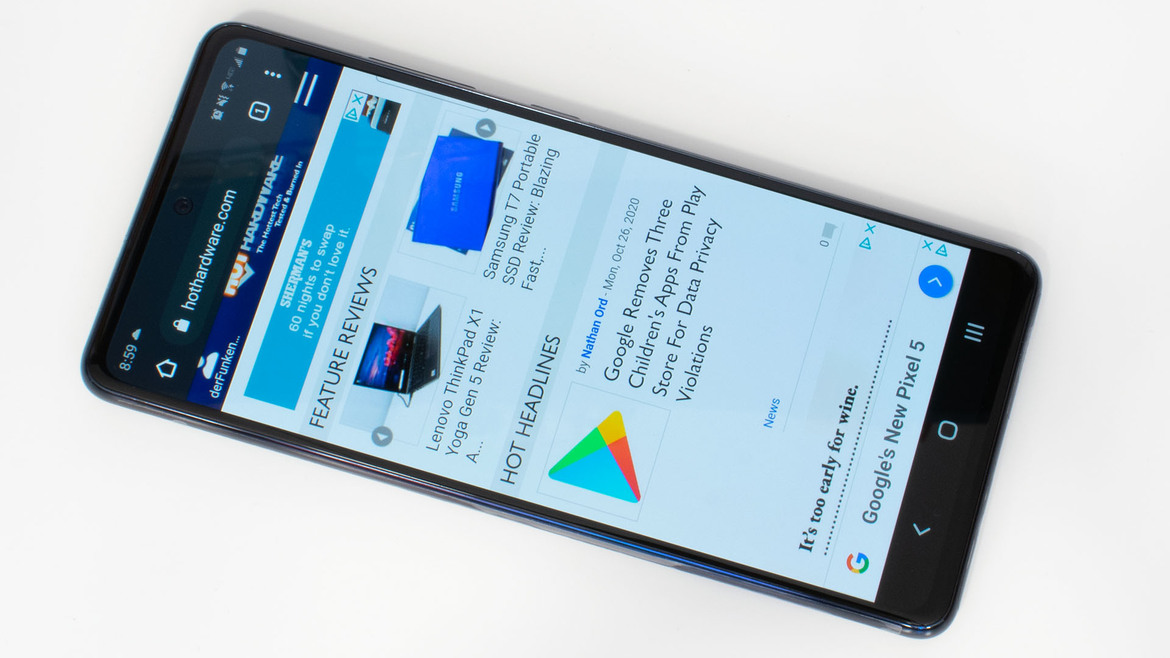 Galaxy S20 FE 5G Review: Samsung Brings Big Android Value
