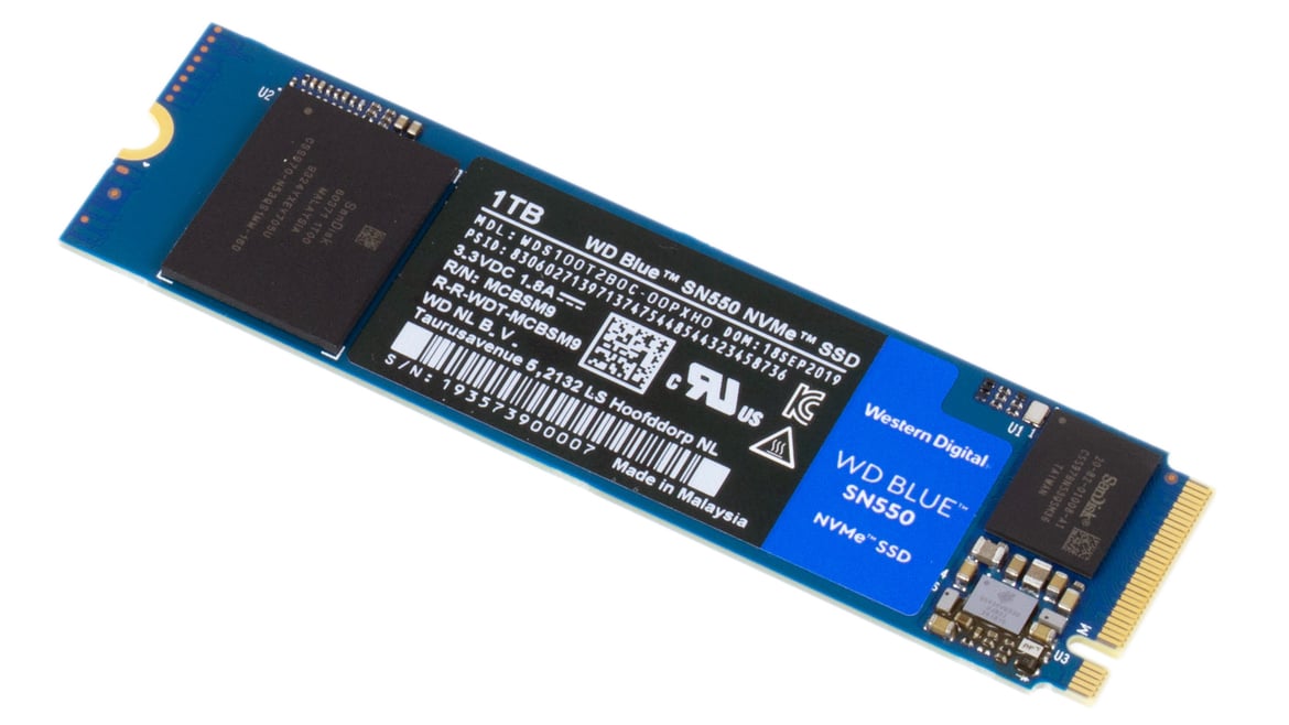 WD Blue SN550 SSD Review: Superb, Budget NVMe Storage