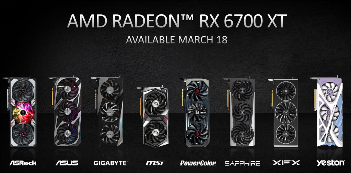 AMD Reveals Radeon RX 6700 XT, A 1440p Gaming Powerhouse