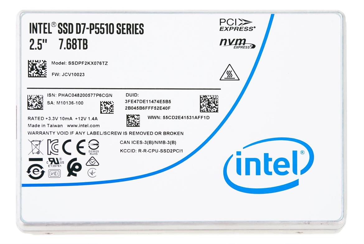 Intel SSD D7-P5510 Review: Ultra-Fast PCIe 4 Enterprise Storage