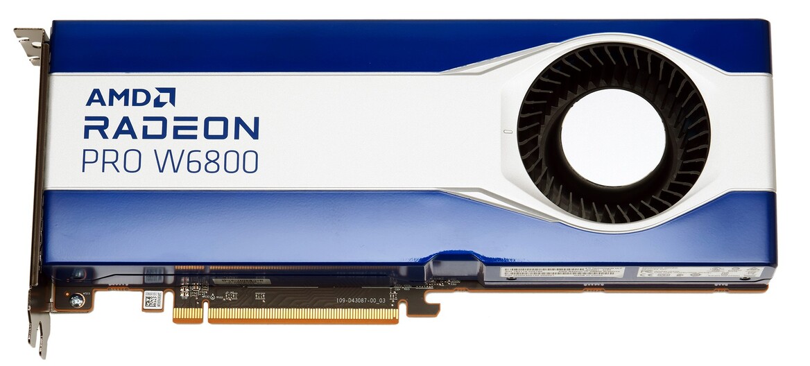 Radeon Pro W6800 Review: AMD RDNA 2-Infused Workstation Muscle