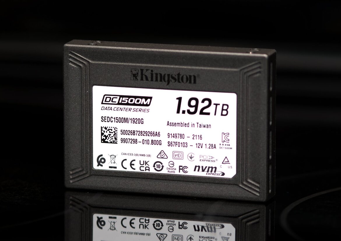 Kingston DC1500M SSD Review: High Endurance NVMe Storage