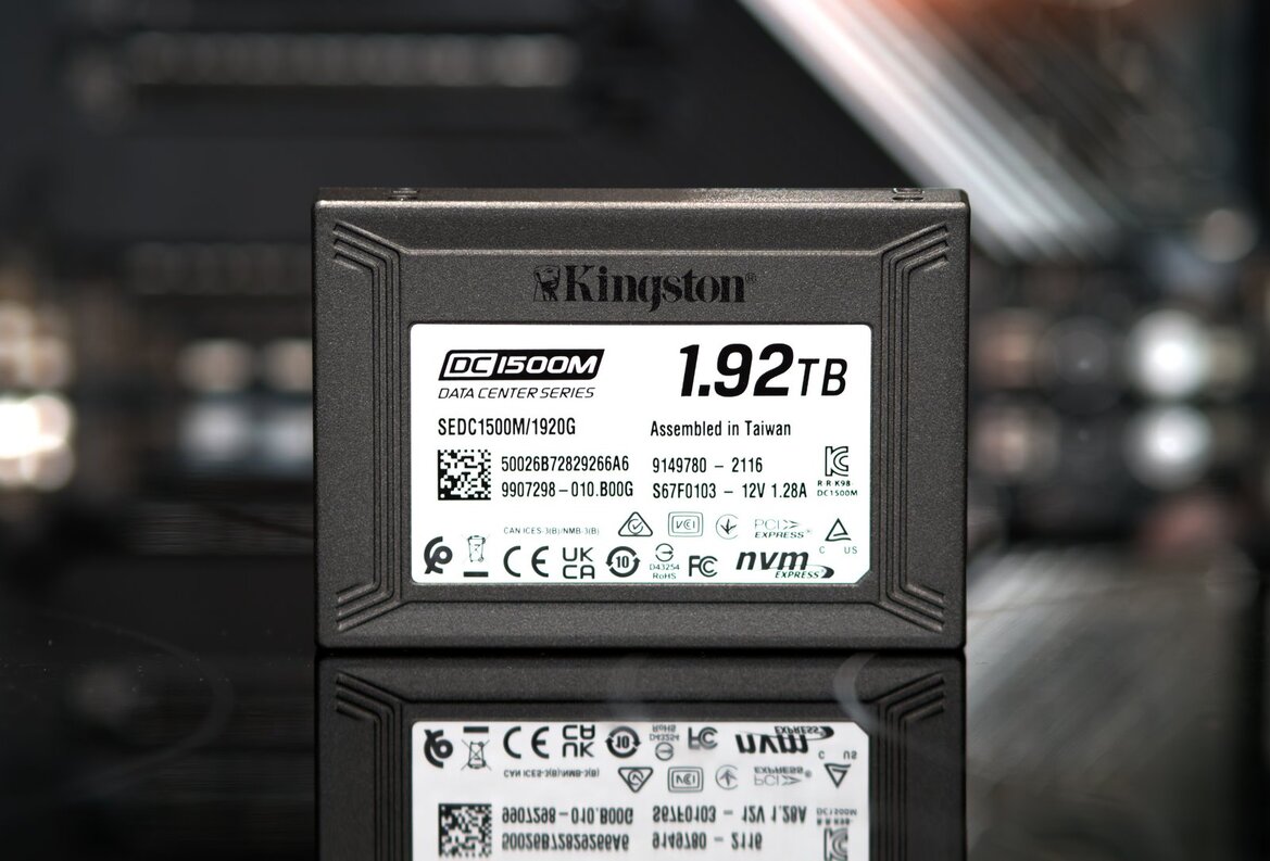 Kingston DC1500M SSD Review: High Endurance NVMe Storage