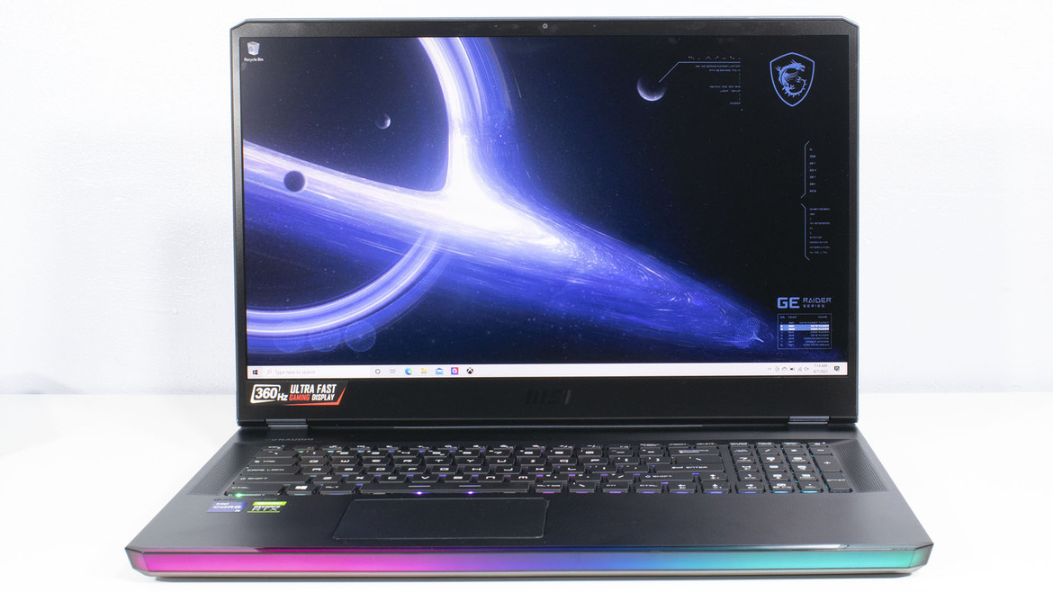MSI GE76 Raider Laptop Review: Tiger Lake With RTX Gladiator