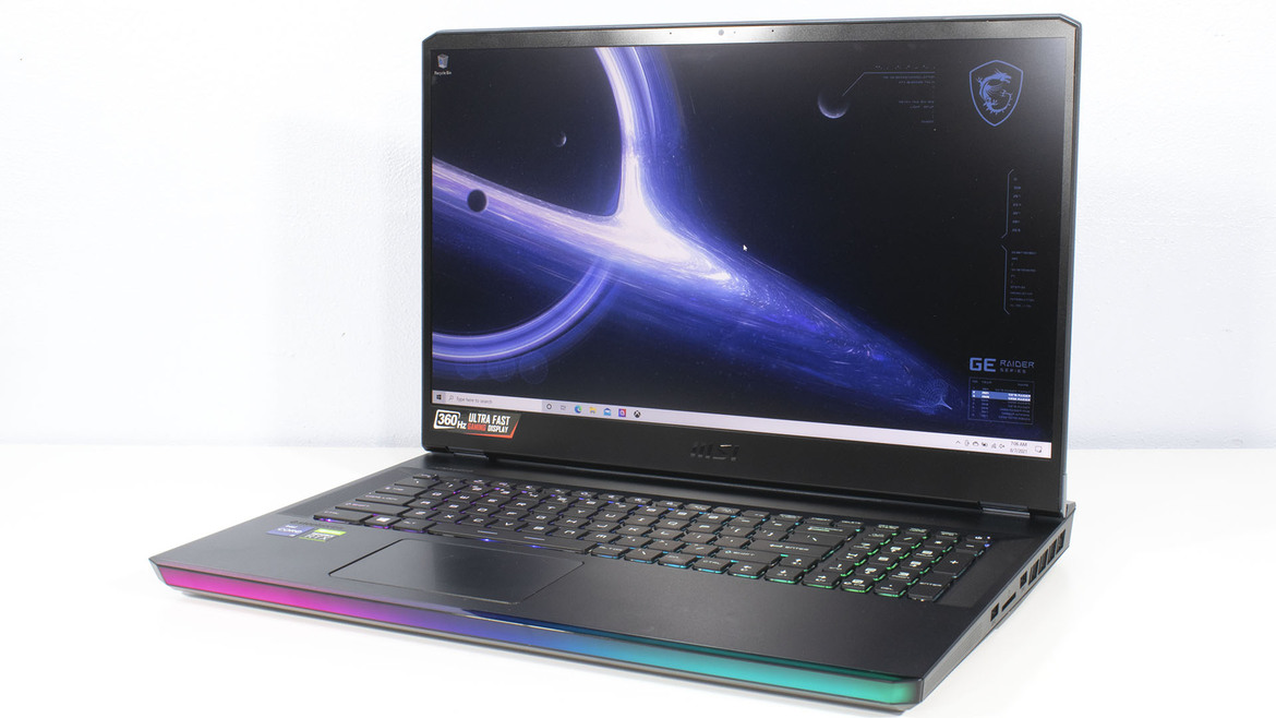 MSI GE76 Raider Laptop Review: Tiger Lake With RTX Gladiator
