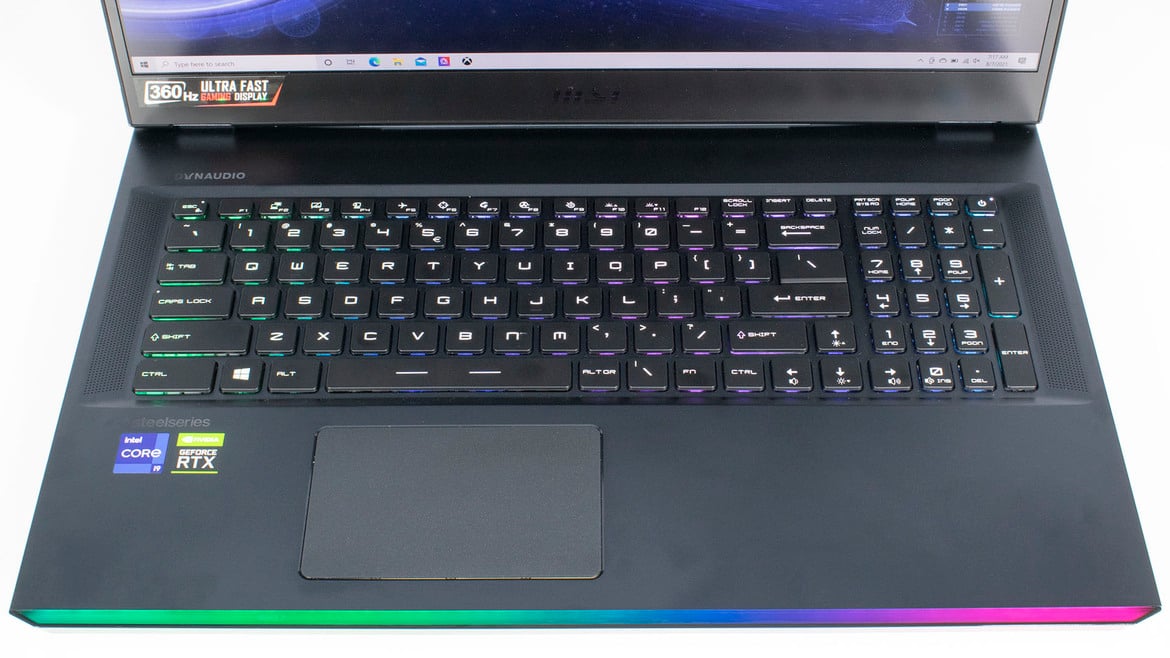 MSI GE76 Raider Laptop Review: Tiger Lake With RTX Gladiator
