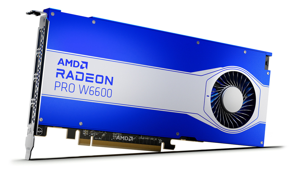 AMD Radeon Pro W6600 Review: RDNA 2 Pro-Vis GPU For Less