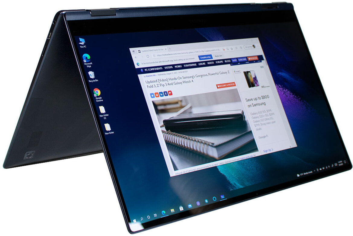 Samsung Galaxy Book Pro 360 Review: Sleek, Premium, Great Battery Life