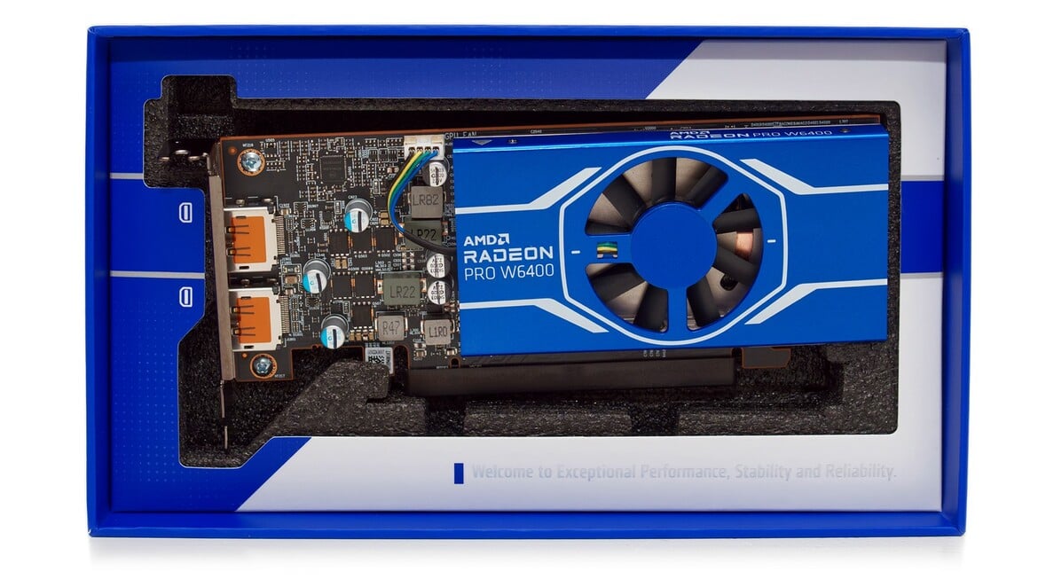 AMD Radeon Pro W6400 Review: Low Power RDNA 2 For Budget Workstations