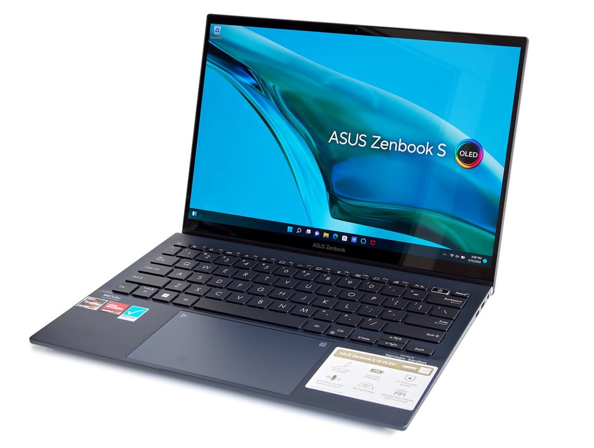 ASUS Zenbook S 13 OLED Laptop Review: Ryzen 6000U Rocks