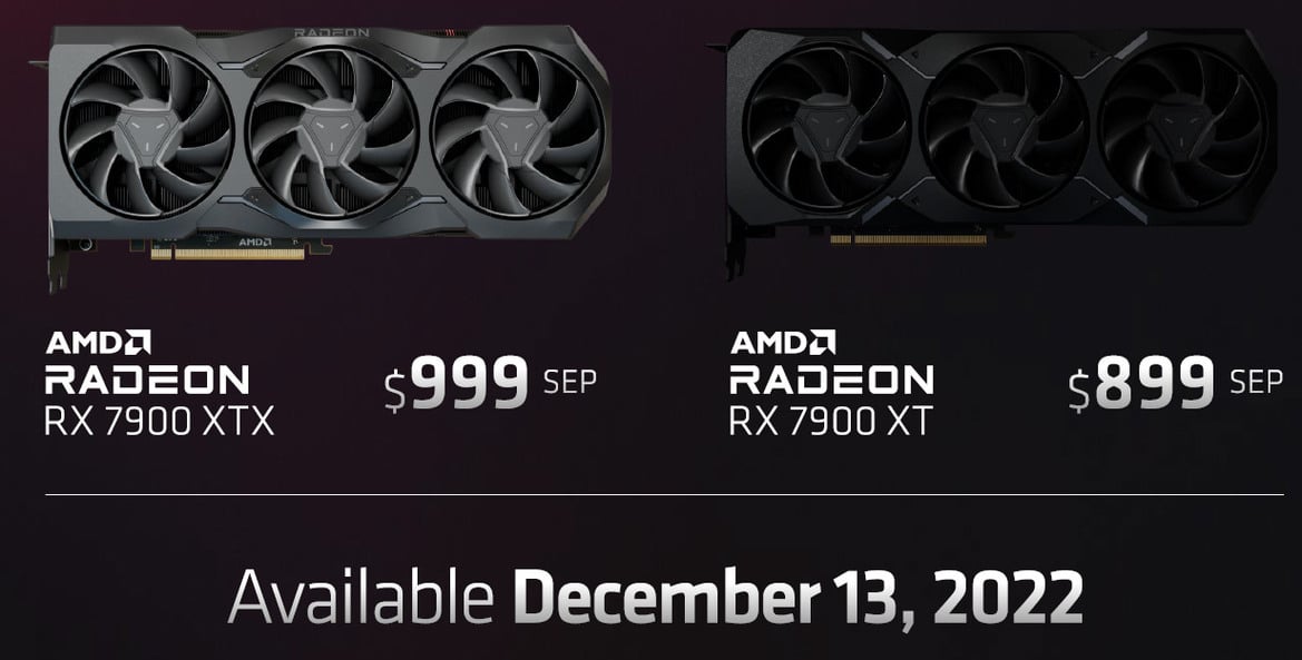 AMD Unveils Radeon RX 7900 XTX And 7900 XT For Performance-Per-Watt Gaming Leadership