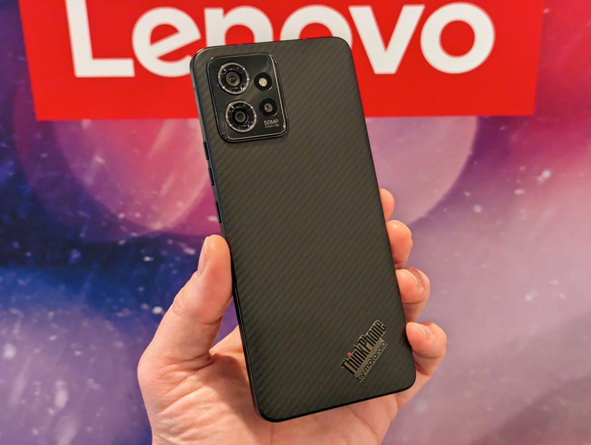 Lenovo ThinkPad DNA Comes To Android: ThinkPhone By Motorola Hands-On First Look