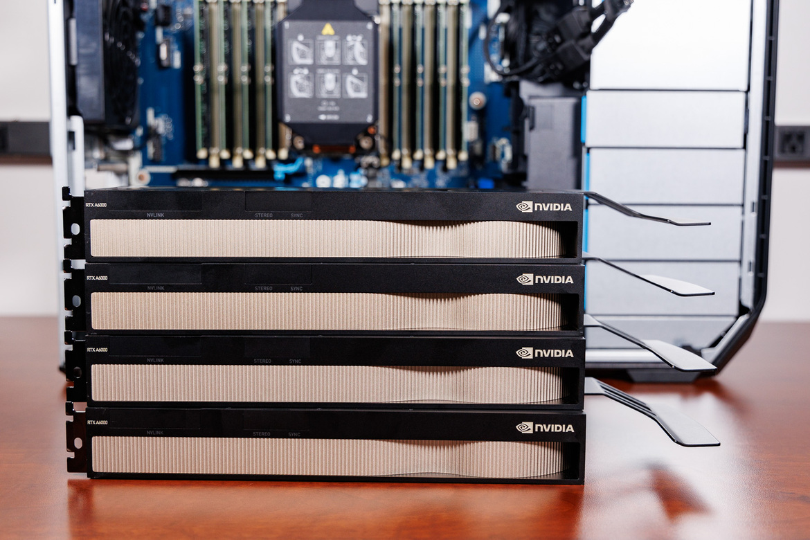 HP Z8 Fury G5 Workstation Review: Xeon W & Quad RTX A6000 Power