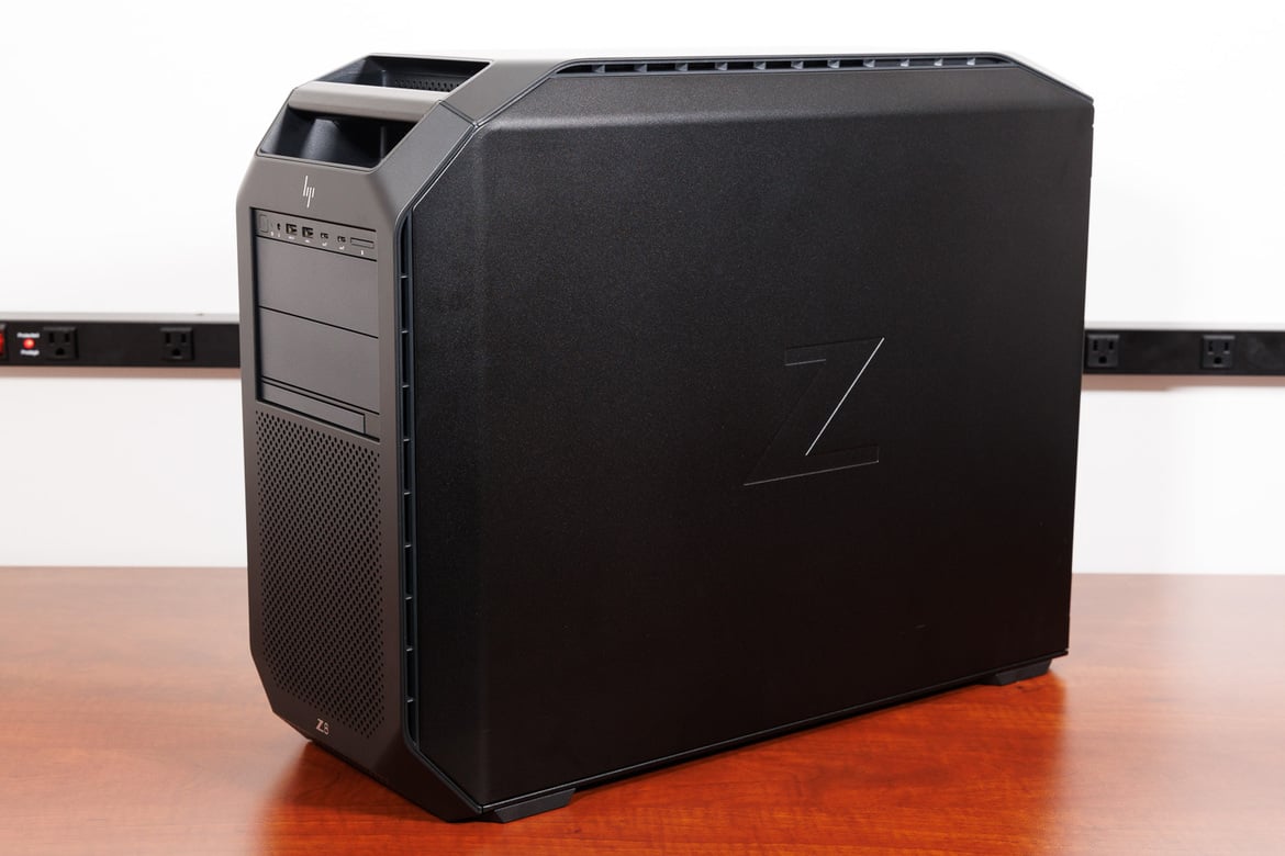 HP Z8 Fury G5 Workstation Review: Xeon W & Quad RTX A6000 Power