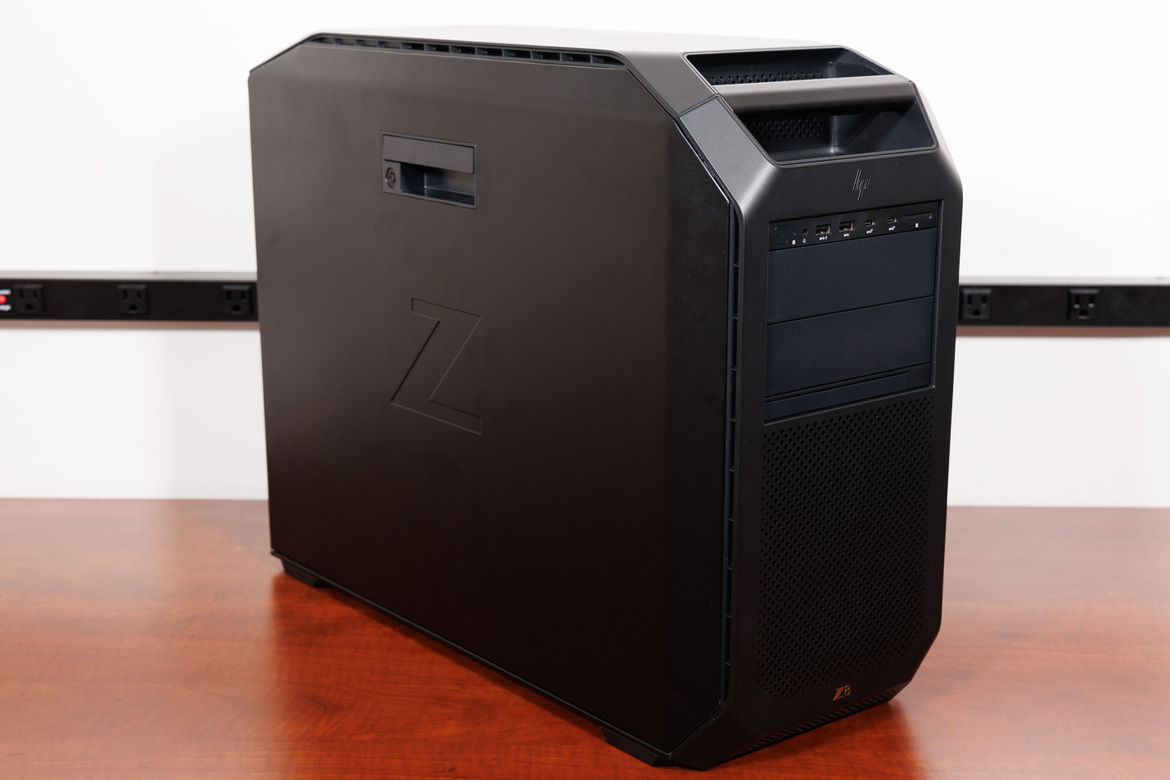HP Z8 Fury G5 Workstation Review: Xeon W & Quad RTX A6000 Power