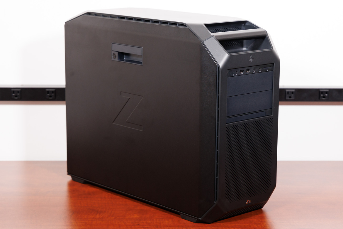 HP Z8 Fury G5 Workstation Review: Xeon W & Quad RTX A6000 Power