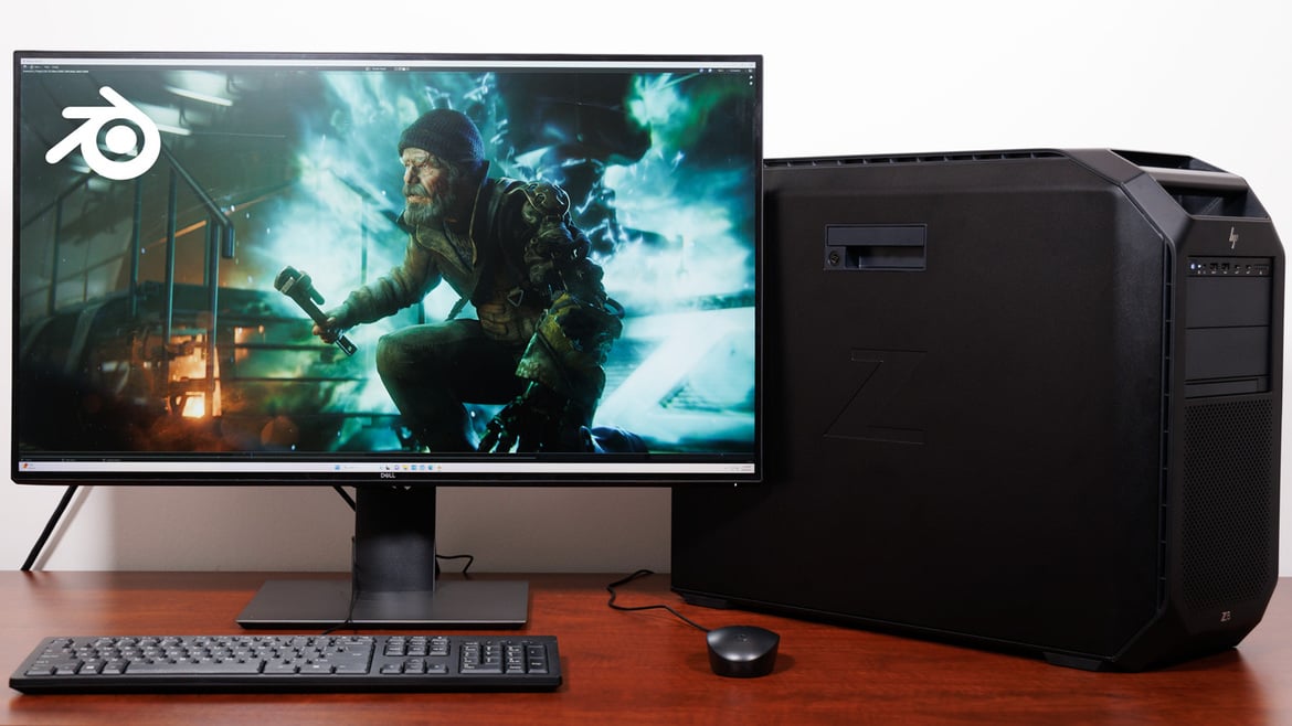 HP Z8 Fury G5 Workstation Review: Xeon W & Quad RTX A6000 Power