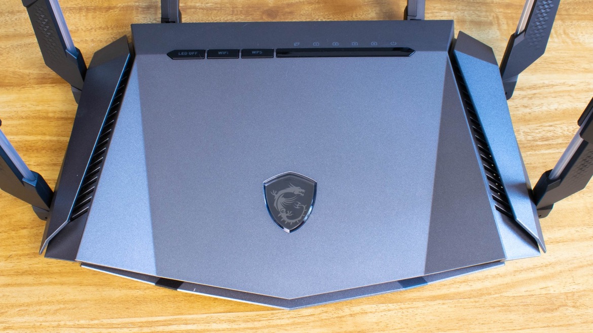 MSI RadiX AXE6600 Gaming Router Review: Speedy Wi-Fi 6E Networking