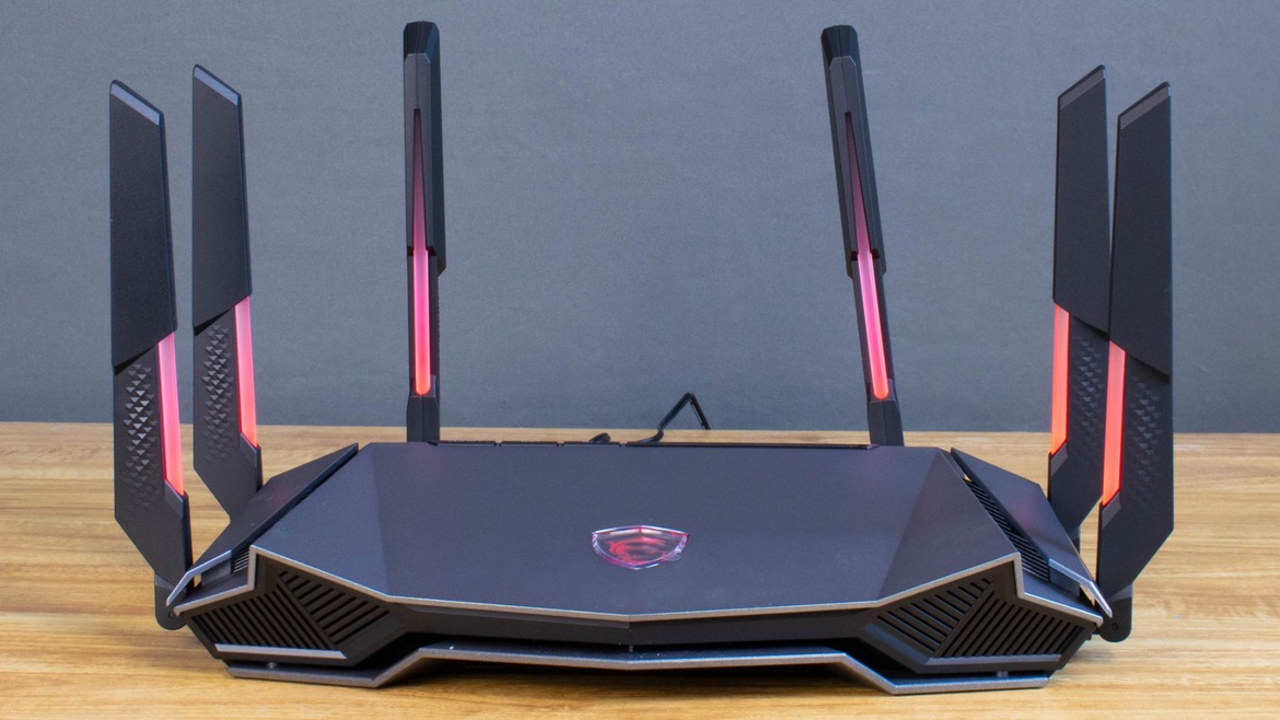 MSI RadiX AXE6600 Gaming Router Review: Speedy Wi-Fi 6E Networking