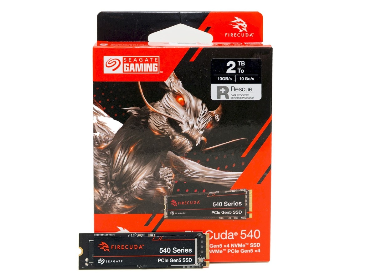 Seagate FireCuda 540 SSD Review: Blazing Fast Storage For Gamers