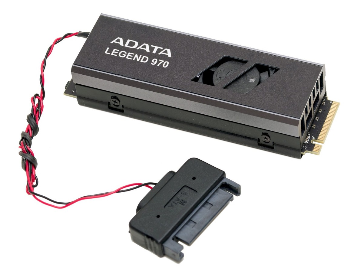 ADATA Legend 970 Review: A Speedy, Actively-Cooled Gen 5 SSD