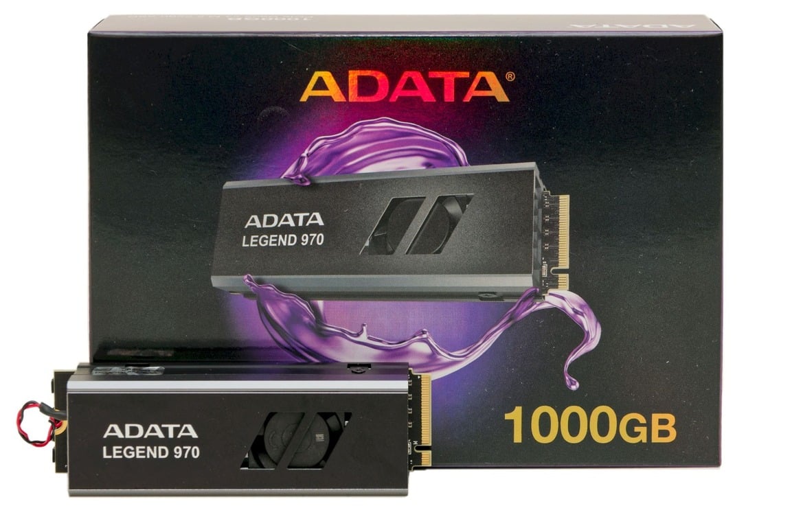 ADATA Legend 970 Review: A Speedy, Actively-Cooled Gen 5 SSD