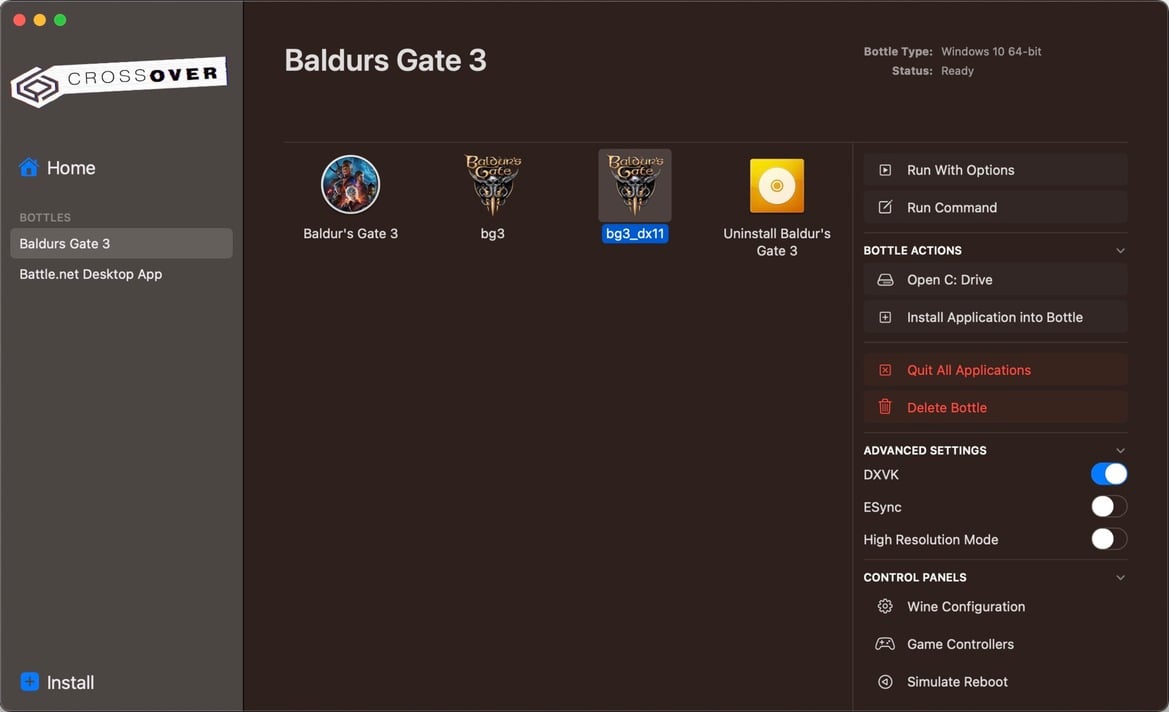 How To Play Baldur's Gate 3 And Diablo IV Now On Mac With Crossover 23