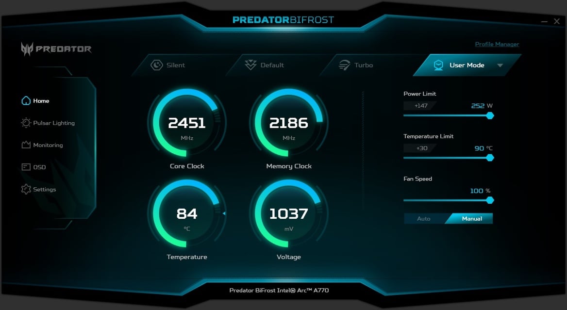 Acer Predator BiFrost Arc A770 OC Graphics Card Review: Intel On-Board
