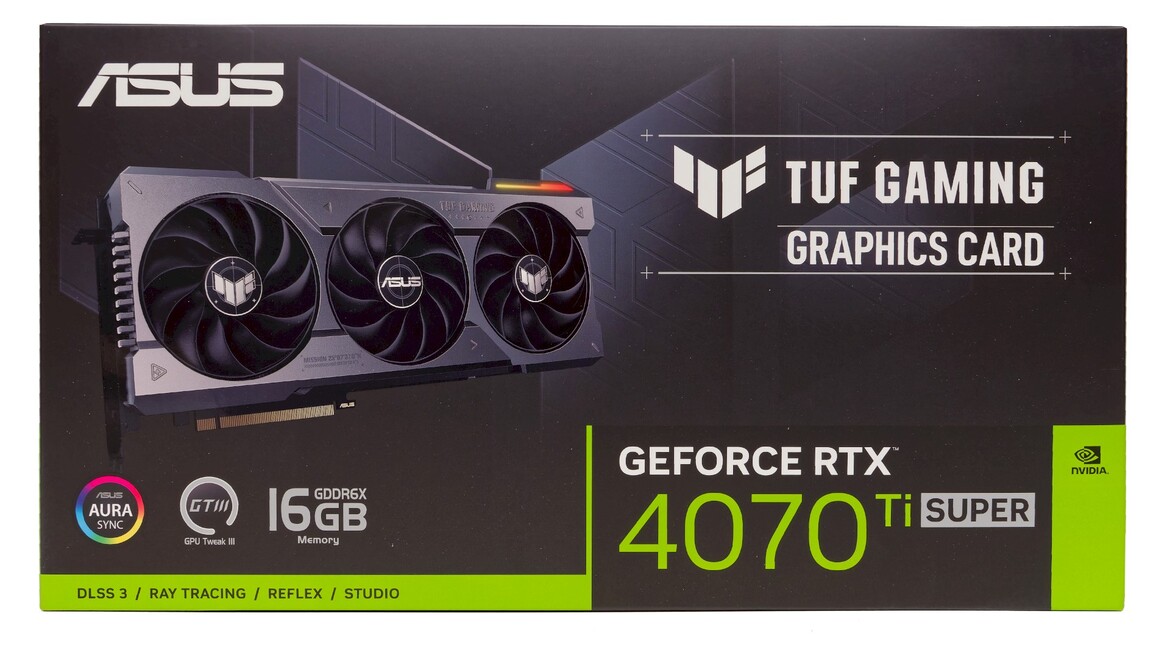 ASUS TUF GeForce RTX 4070 Ti SUPER Review: More Cores, Memory, Performance