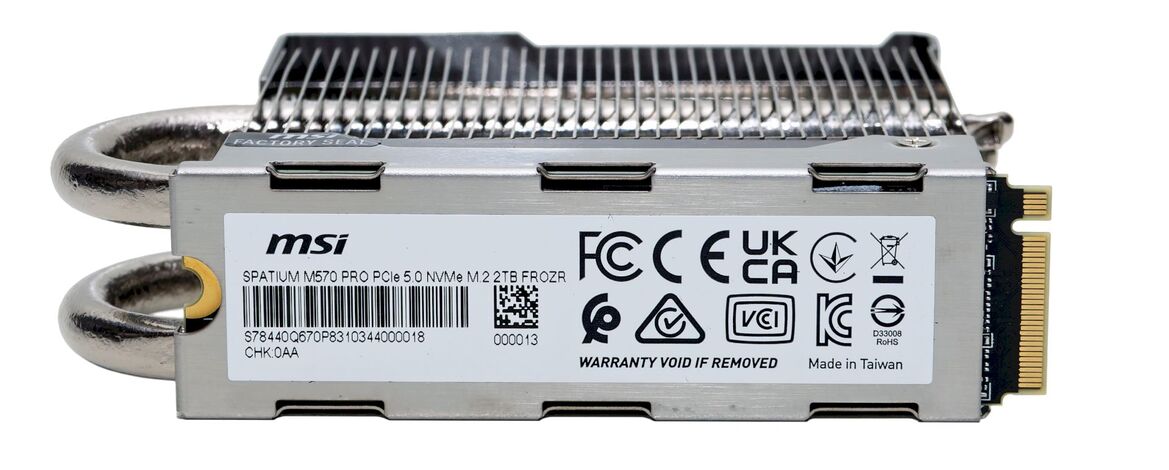 MSI Spatium M570 Pro SSD Review: Big Cooler, Super Performance