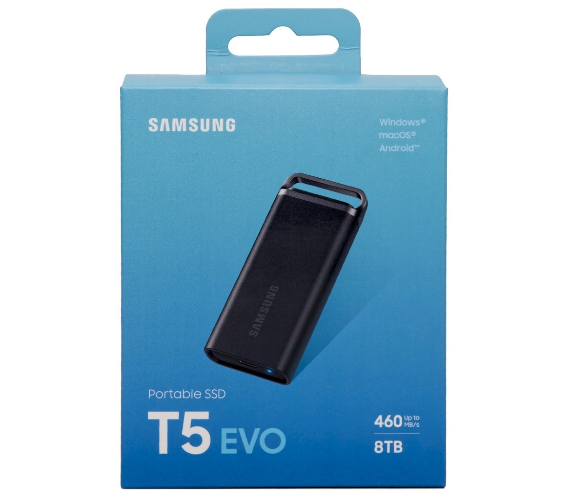 Samsung T5 EVO 8TB SSD Review: Big, Rugged External Storage
