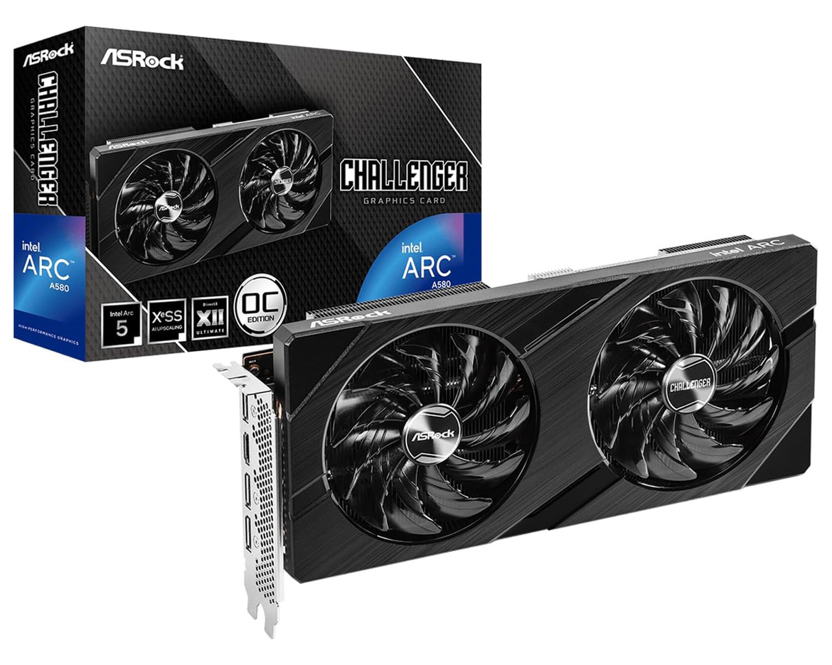 ASRock Challenger Arc A580 Review: Budget 1080P Gaming Powered By Intel