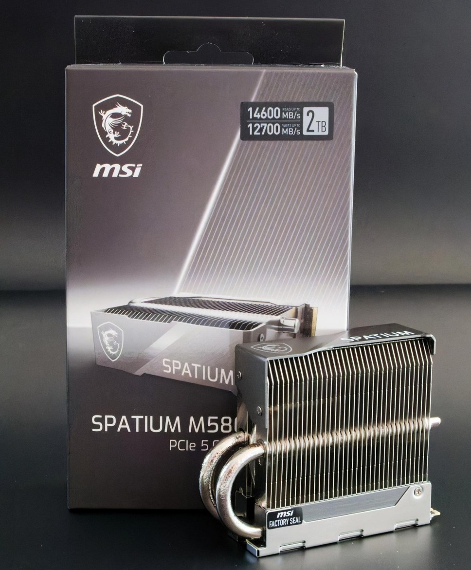 MSI Spatium M580 FROZR Review: Super-Fast SSD Tower Of Power
