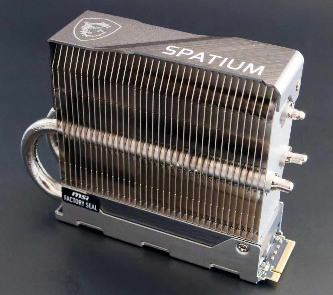MSI Spatium M580 FROZR Review: Super-Fast SSD Tower Of Power