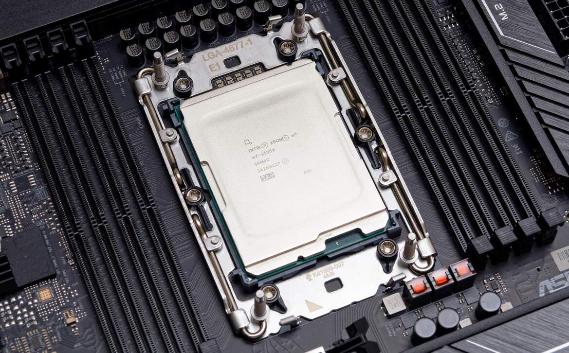 Intel Xeon w7-2595x Review: All P-Core Pro Workstation Power