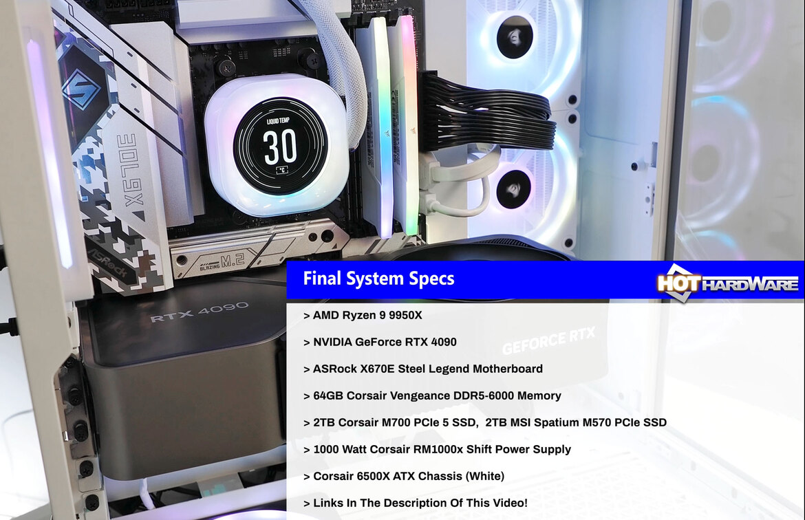Ultimate Prime Day Ryzen 9 9950X Gaming Rig Build With AMD, Corsair And ASRock
