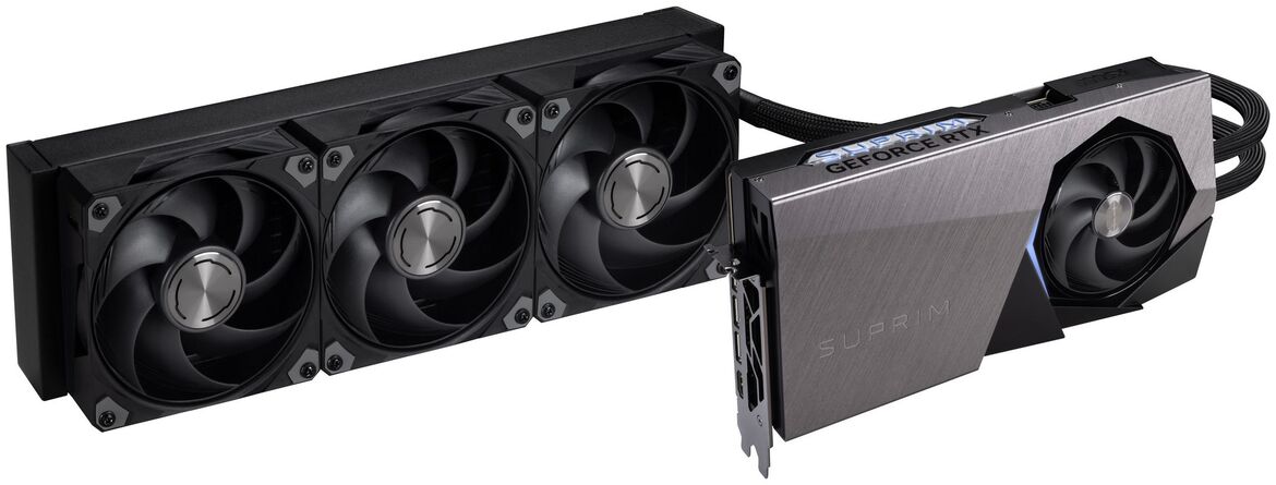 MSI GeForce RTX 5090 Suprim Liquid SOC Review: Fast, Frigid Blackwell