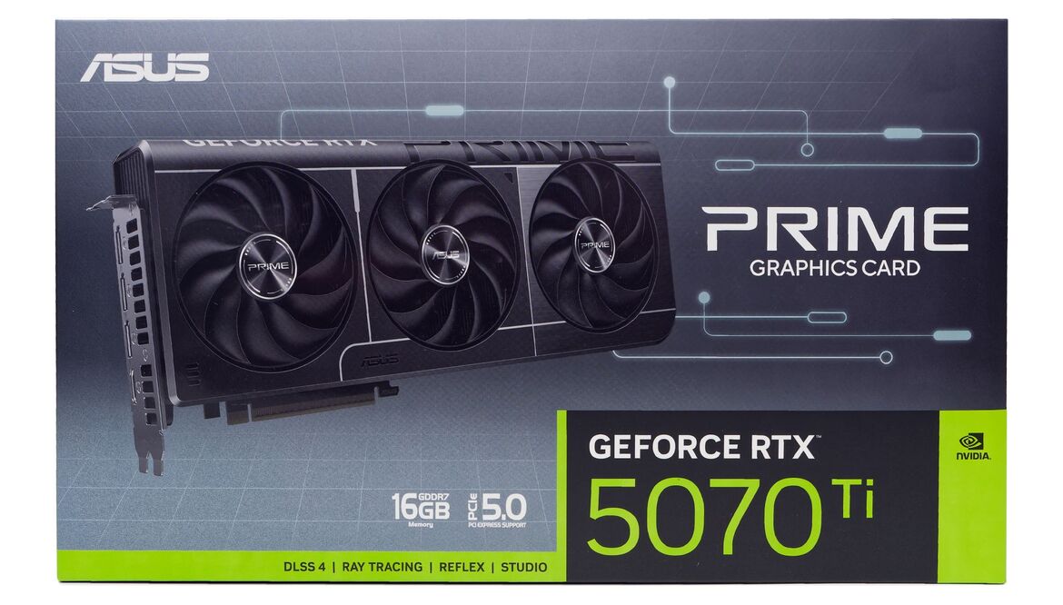 ASUS Prime GeForce RTX 5070 Ti Review: Midrange Blackwell Tested