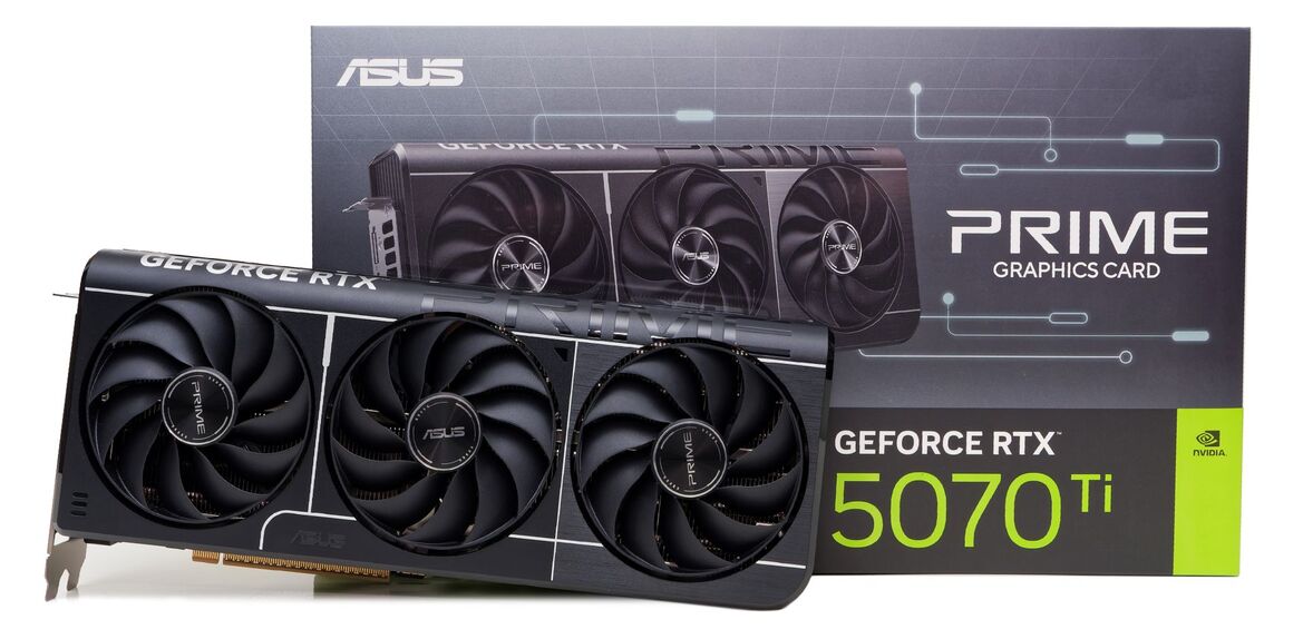 ASUS Prime GeForce RTX 5070 Ti Review: Midrange Blackwell Tested