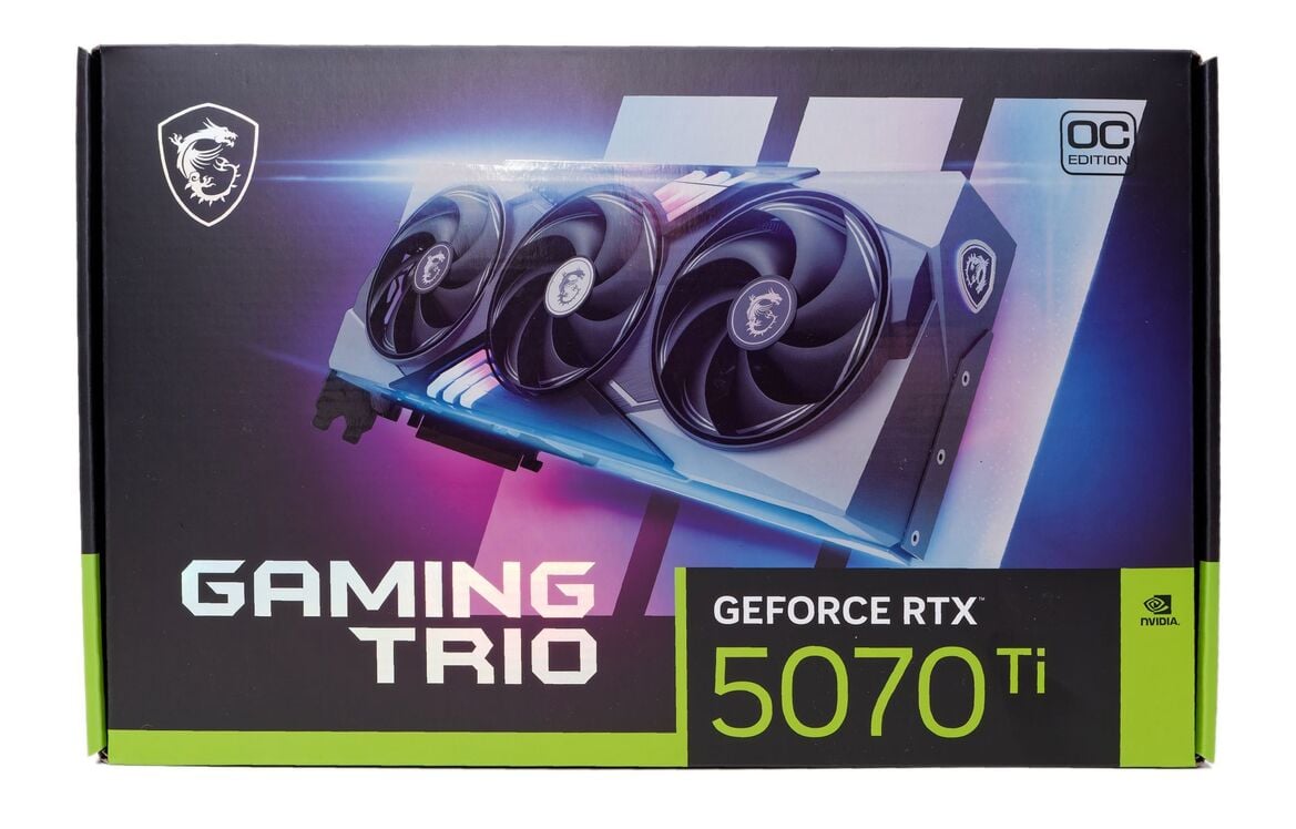 MSI GeForce RTX 5070 Ti Gaming Trio Review: Hot-Clocked Blackwell GB203