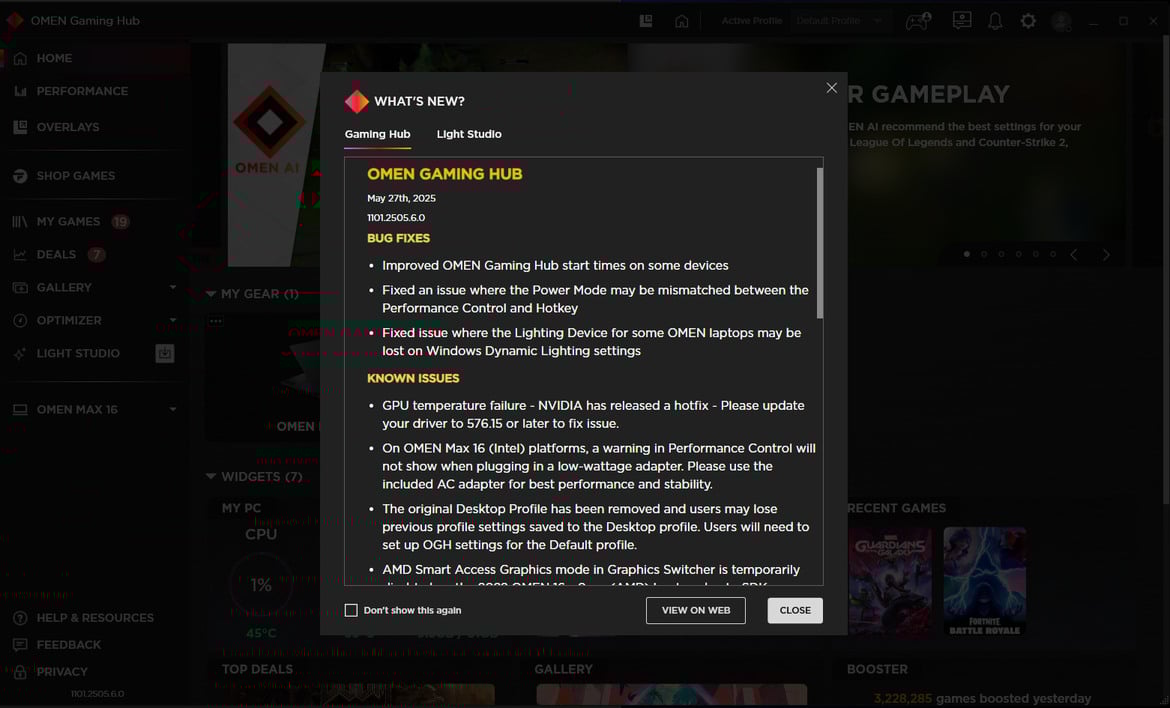 HP OMEN Max 16 Gaming Laptop Review: Beauty And Brute Force