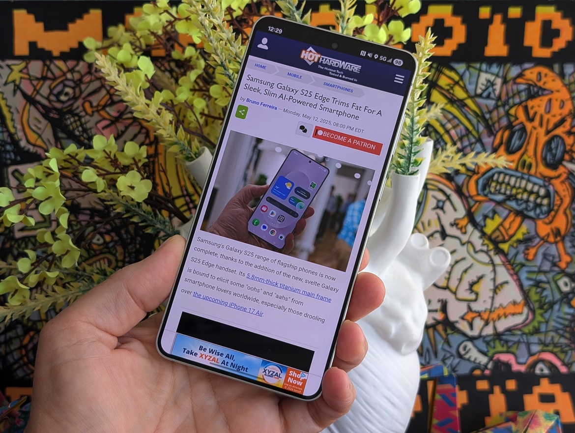 Samsung Galaxy S25 Edge Review: Slim, Sleek, But Living On The Edge